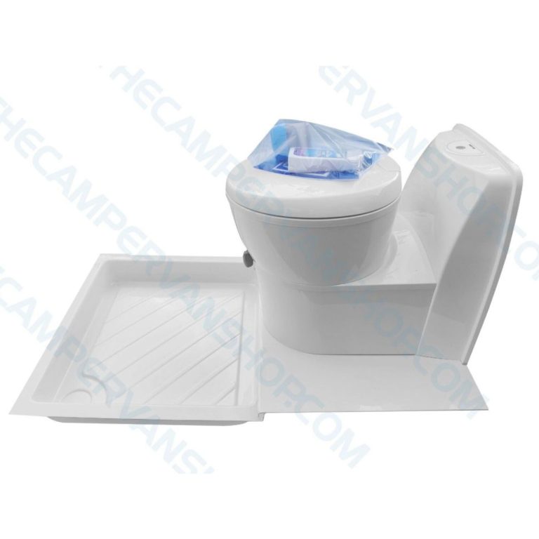Thetford Electric Toilet + 100mm Depth Shower Tray